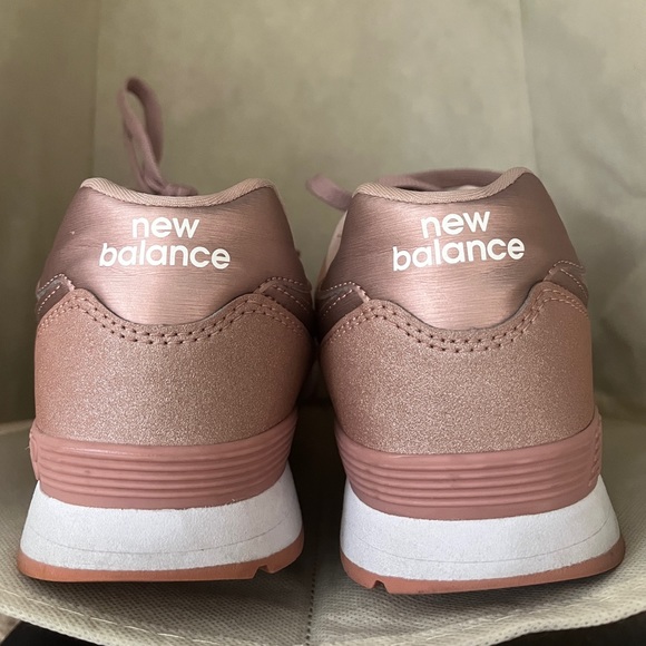 Rose gold new balance 574 sneakers - Picture 5 of 7